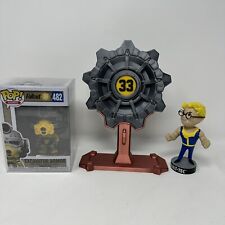 3D Printed Fallout Vault Tec - Vault Door #33 WITH stand for your collectibles picture