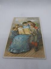 Antique The People's Encyclopedia Of Universal Knowledge Trade Card picture