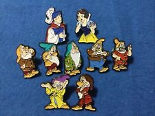 Vintage Euro Disney Pins Sedesmas Snow White And Seven Dwarfs w/ Prince Charming picture