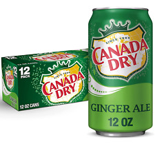 Ginger Ale Soda, 12 Fl Oz Cans (Pack of 12) picture