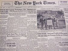 1950 MAY 11 NEW YORK TIMES - TRAPPED WELL-DIGGER DIES - NT 4569 picture