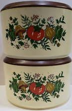 Vintage Sterilite Tupperware Vegetable Print (Set of 2) picture