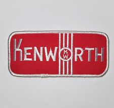 Vintage Kenworth Red Embroidered Patch picture