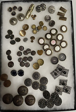 Assortment Vintage  Metal Buttons Lot #1 picture