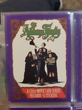 The Addams Family Movie 1991 Topps 99 Cards + 11 Stickers Complete Set Lot picture