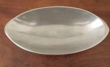 Nambe, 504 Oval Metal Serving Bowl, 13 X 6 1/2 inches picture