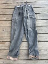 vintage NOS swedish WWII army pants WOOL sweden military CARGO trousers winter picture