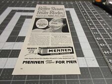 1954 MENNEN shave creams For Men, Print Ad picture