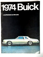 Vintage 1974 Buick dealers showroom buyer guide book pre-owned picture