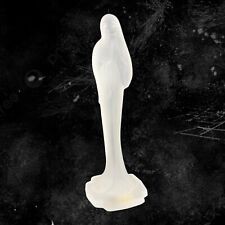 LENOX IMPERIAL Frosted Glass Madonna Virgin Mary Religious Figurine Statue VTG picture