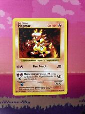 Pokemon Card Magmar Shadowless Uncommon 36/102 Near Mint Condition picture