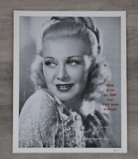 Ginger Rogers 1930s RKO Radio Pictures Actress 8x10