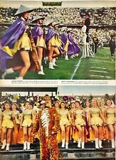 LSU Tigers vs Rice Owls Baton Rouge Football Stadium Vtg Article 1959 Game picture