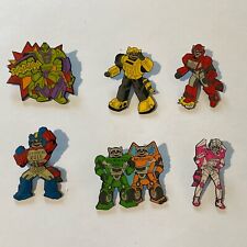 Florida Odyssey Of The Mind Pins (6) Superhero Robots picture