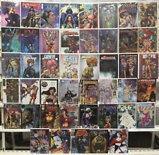 Bad Girl Comic Book Lot of 45 - Shi, Lady Pendragon, Aria, Eve, Glory picture