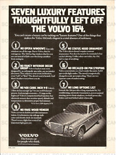 1975 Volvo 164 Vintage Magazine Ad picture
