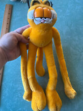 Vintage Hanging Garfield Stuffed Plush Animal Long Arms and Legs 16in picture