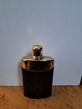 Vintage Swank Glass Flask with Leather Case picture