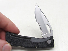 Gerber EZ Out Jr 425 Pocket Knife Lockback Combo Edge Blade USA picture