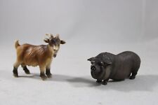 Schleich POTBELLY PIG Pot Belly SOW Female Adult Farm Figure Goat Lot 2013 picture