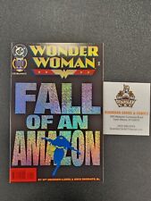 Wonder Woman #100 Fall of an Amazon FOIL COVER (DC Comics, 1995) picture