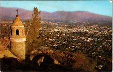 Riverside CA-California, Mt Rubidoux, Peace Tower, Vintage Postcard picture
