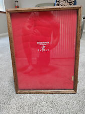 Vintage Winchester Trademark Knives Wooden Glass Store Display Case Cabinet picture