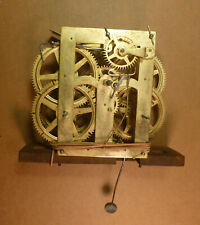 Antique Early Weight Driven Clock Movement    C  -BEST OFFER- picture