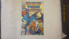 VINTAGE MARVEL COMICS MARVEL TWO-IN-ONE #36 THE THING AND MR. FANTASTIC VF- 7.5 picture