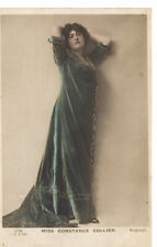 Postcard Constance Collier Stage Film Actress Green Velvet Dress -8192 picture