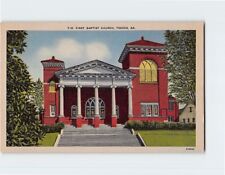Postcard First Baptist Church, Toccoa, Georgia picture