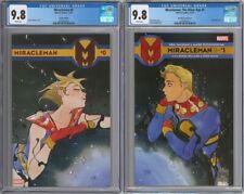 MIRACLEMAN #0 + THE SILVER AGE #1 Peach Momoko 1:200 Variant SET CGC 9.8 picture