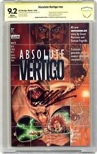 Absolute Vertigo #1 CBCS 9.2 SS Ennis 1995 16-39DE813-002 picture