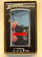 NOS SCHWINN BICYCLE CO. LIGHTER, MADE IN USA BY ZIPPO picture