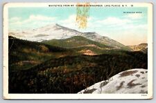 Postcard Lake Placid NY Scenic View Whiteface From Mount Cobble New York picture