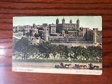 THE TOWER OF LONDON - LONDON, ENGLAND VINTAGE POSTCARD Unposted picture