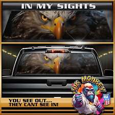 In My Sights - Truck Back Window Graphics - Customizable picture