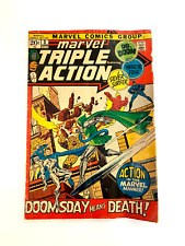 VTG Marvel Comics Group Marvel Triple Action Doomsday Means Death #3 picture