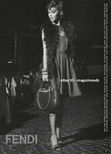 FENDI 1-Page PRINT AD Spring 2012 ARIZONA MUSE pretty woman's legs ankles feet picture