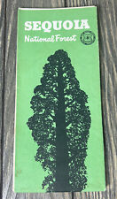 Vintage Sequoia National Forest US Department Of Agriculture Forest Service  picture
