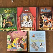 Set Of 5 , Disney Magical Story Books, 3, Pinocchio, Jungle Book & 101 Dalmatian picture