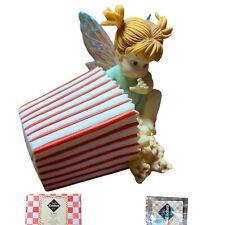 My Little Kitchen Fairies SNEAKY POPCORN FAIRIE 2003 Enesco 112912 NEW IN BOX picture