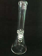 9mmHeavy Thick Glass Water Pipe Bong Beaker 14 Inch picture
