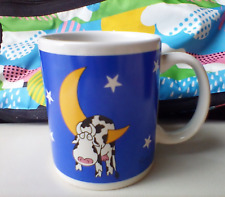 Vintage Sandra Boynton Nothing Is Ever Simple Cow Stuck On The Moon Mug 90s RARE picture