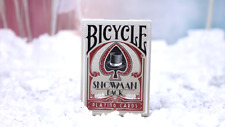 Bicycle Snowman Backs (Red) Playing Cards. Great Christmas Gift 1st Print picture