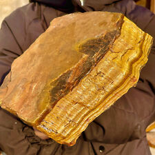 10.36LB Natural tiger's Eye rough raw stone rock specimrn madagescar--- picture