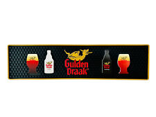 Gulden Draak Belgian Beer Bar Runner Rubber  60cm x 15cm Brand New picture