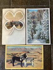 Vintage Set of 3 Postcards Early 1900’s picture