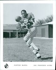 1960s Clifton McNeil San Francisco 49ers Wide Receiver Orig News Service Photo picture