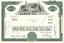Bunker Hill Co. - Stock Certificate - General Stocks picture